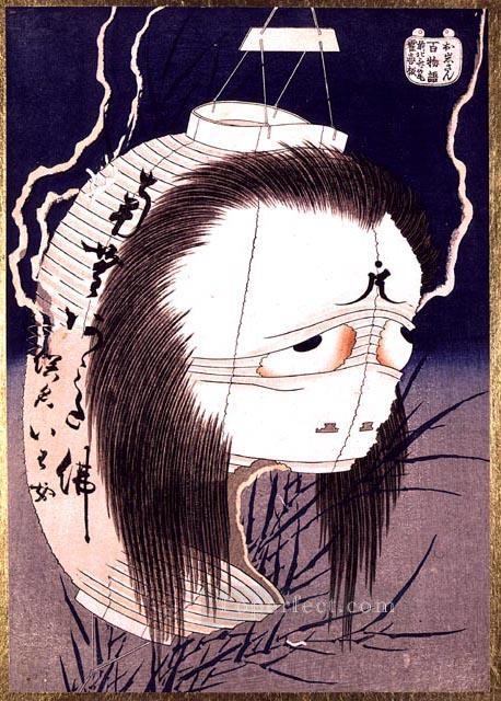 日本の幽霊 葛飾北斎 浮世絵油絵